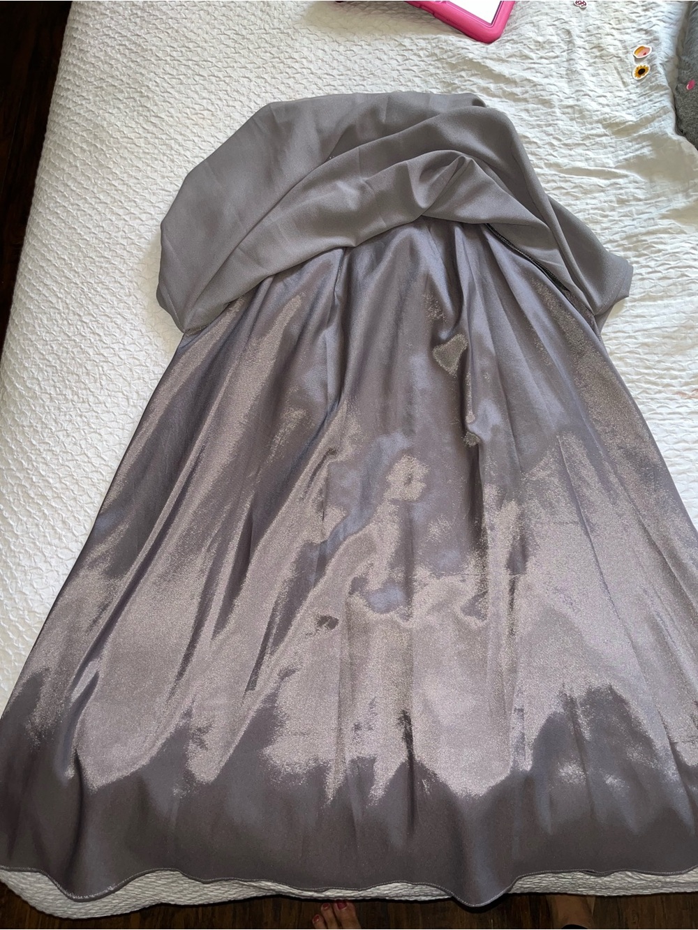 Badgley Mischka Hrey Cocktail Dress with jeweled collar - Picture 12 of 13